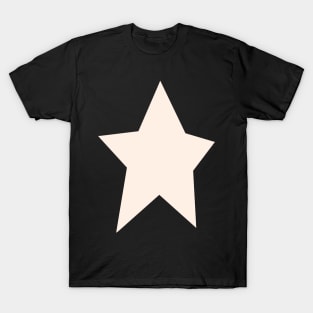 Star 1 Peach Fuzz Pantone Color of the Year 2024 T-Shirt